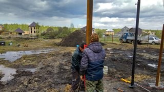 Заказать монтаж винтовых свай в Кумертау - цена под ключ с доставкой от 1908 шт